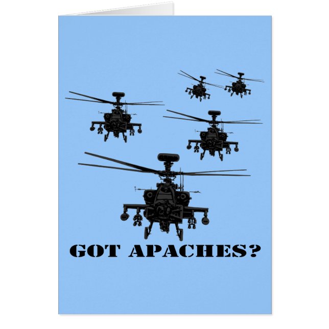 Fantastischer Apache-Hubschrauber (Vorne)