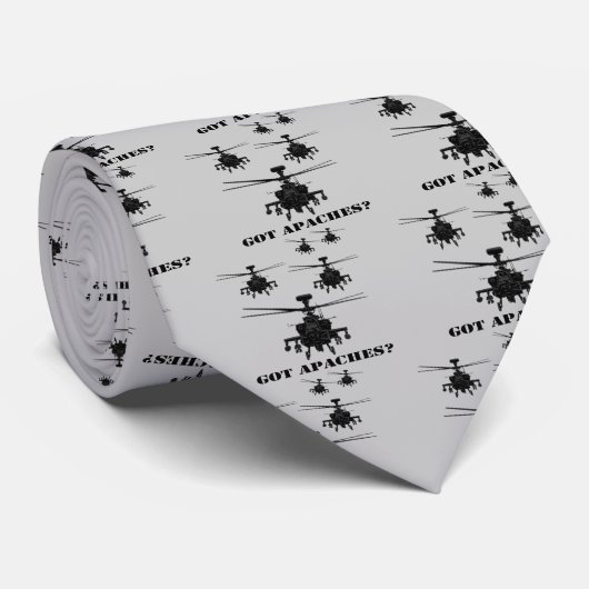 Fantastischer Apache-Hubschrauber Krawatte (Gerollt)