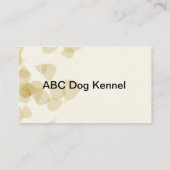 Fantastischer australischer roter Kelpie Visitenkarte (Rückseite)