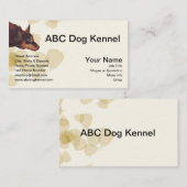 Fantastischer australischer roter Kelpie Visitenkarte (Vorne/Hinten)