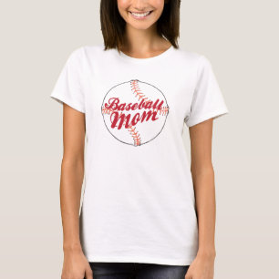 Fantastischer Baseball-Mama-Baseball-Ball-T - T-Shirt