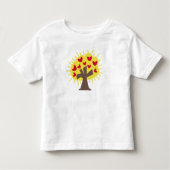 Fantastischer Baum Kleinkind T-shirt (Vorderseite)