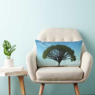 Fantastischer Baum Lendenkissen
