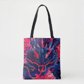 Fantastischer Blossom Fury Dragon Tasche (Vorderseite)