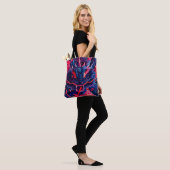 Fantastischer Blossom Fury Dragon Tasche (Am Model)
