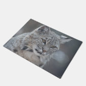 Fantastischer Bobcat Fußmatte (Schrägansicht)