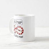 Fantastischer Bonbonpun Kaffeetasse (Vorderseite Links)