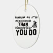 Fantastischer brasilianischer jiu jitsu Entwurf Keramik Ornament (Links)