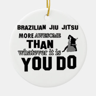 Fantastischer brasilianischer jiu jitsu Entwurf Keramik Ornament