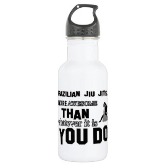 Fantastischer brasilianischer jiu jitsu Entwurf Trinkflasche