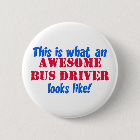 Fantastischer Bustreiber Button (Vorderseite)