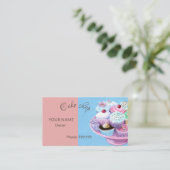 Fantastischer Cake Shop Visitenkarte (Stehend Vorderseite)