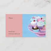 Fantastischer Cake Shop Visitenkarte (Rückseite)