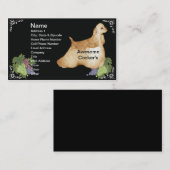 Fantastischer Cockerspaniel Visitenkarte (Vorne/Hinten)