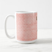 FANTASTISCHER COUSIN einfache personalisierte Kaffeetasse (Links)