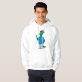 Fantastischer Dinosaurier mit einer wirklichen Hoodie (Vorne ganz)