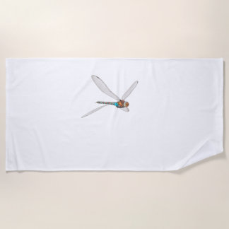 Fantastischer Dragonfly-T - Shirt Strandtuch