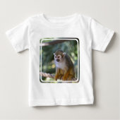 Fantastischer Eichhörnchen-Affe Baby T-shirt (Vorderseite)