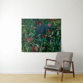 Fantastischer, fabelhafter Regenwald mitten in der Wandteppich (Beispiel (Horizontal))