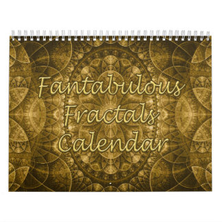 Fantastischer Fraktal-Kalender Kalender