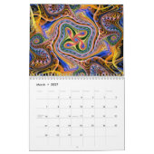 Fantastischer Fraktal-Kalender Kalender (Mär 2027)