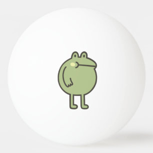 Fantastischer Frosch Tischtennisball