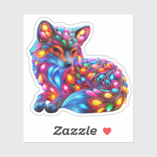 Fantastischer Fuchs Aufkleber