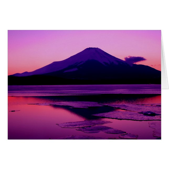 Fantastischer Fuji (Vorderseite (Horizontal))