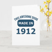 Fantastischer Geburtstag mit 102 Jährigen Karte (Gelbe Blume)