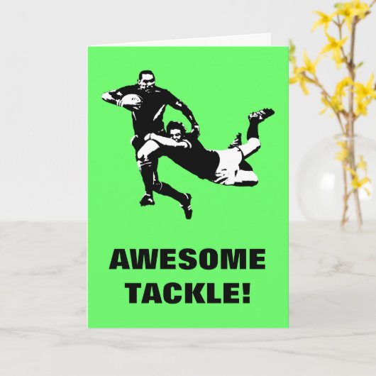 Fantastischer Gerät, Rugby Karte (Gelbe Blume)