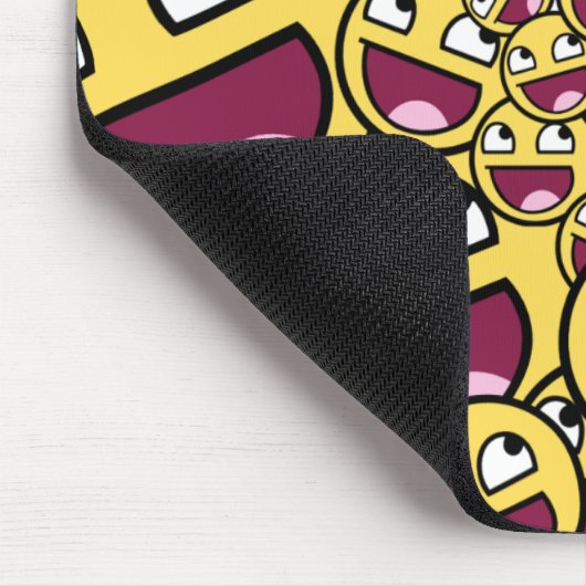 Fantastischer Gesichtsangriff! Mousepad (Ecke)