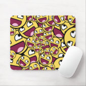 Fantastischer Gesichtsangriff! Mousepad (Mit Mouse)