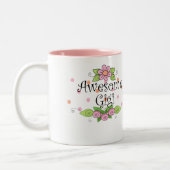 Fantastischer Gigi T - Shirt Zweifarbige Tasse (Links)