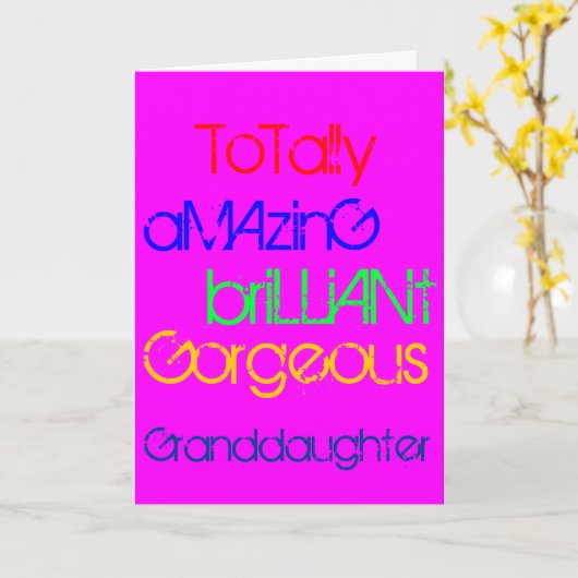 Fantastischer glänzender herrlicher karte (Gelbe Blume)