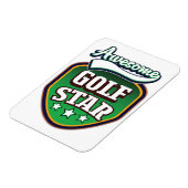 Fantastischer Golfstar Magnet (Linke Seite)