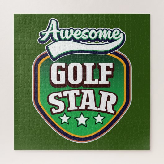 Fantastischer Golfstar Puzzle (Vertikal)