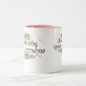 Fantastischer großer Großmutter-T - Shirt Zweifarbige Tasse (Mittel)