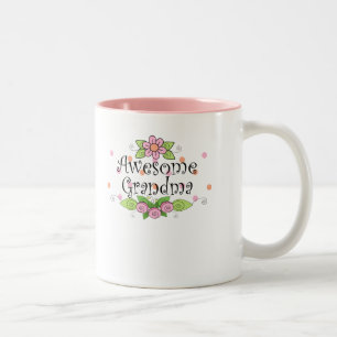 Fantastischer Großmutter-T - Shirt Zweifarbige Tasse