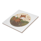 Fantastischer Herbst: Fuchs Fliese (Seite)