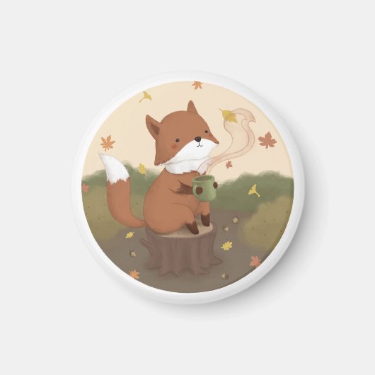 Fantastischer Herbst: Fuchs Magnet (Vorne)