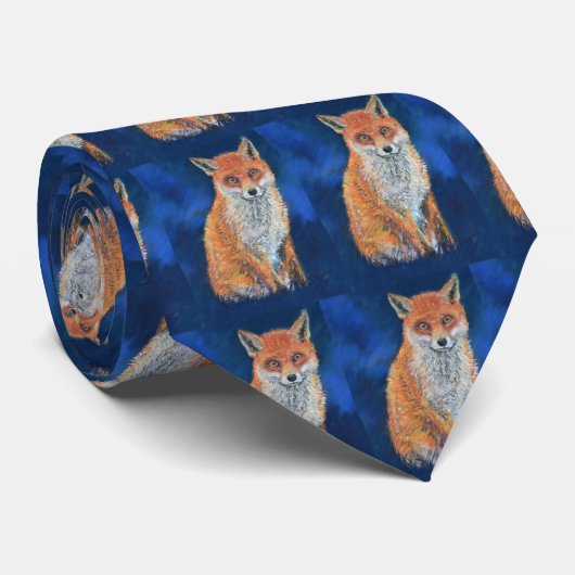 Fantastischer Herr Fox Krawatte (Gerollt)