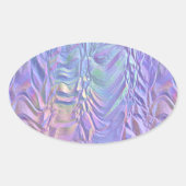 fantastischer Horizont: Ovaler Aufkleber (Vorderseite)