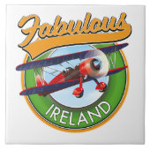 fantastischer Irland-Reise-Patch Fliese (Vorderseite)