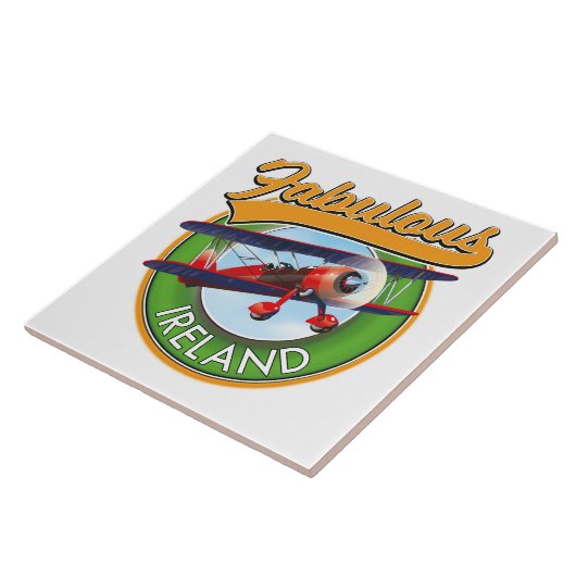 fantastischer Irland-Reise-Patch Fliese (Seite)
