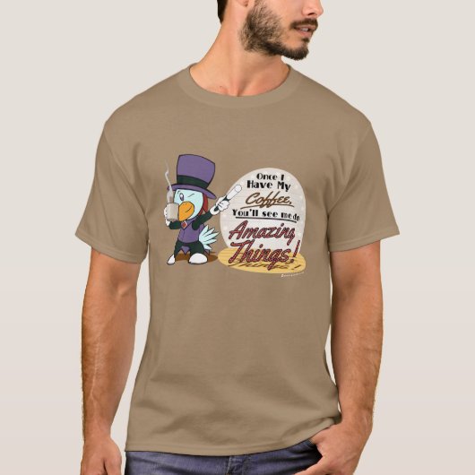 Fantastischer Kaffee - das T-Shirt der (Vorderseite)
