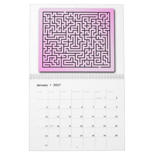 Fantastischer Kalender 2010 (Jan 2027)