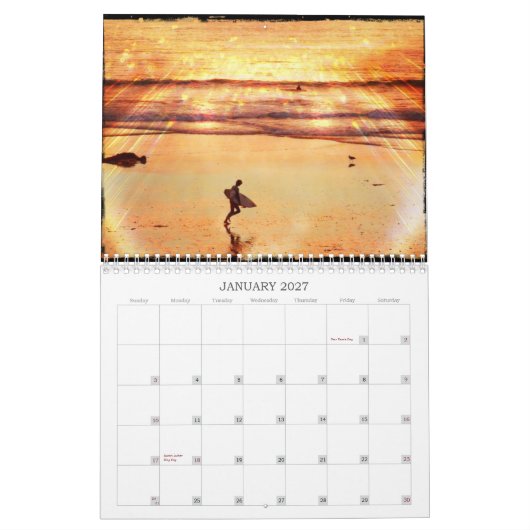 Fantastischer Kalender der Sonnenuntergang-2013 (Jan 2027)
