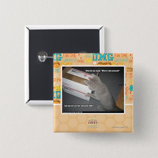 Fantastischer Kasten Button (Vorne & Hinten)