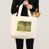 Fantastischer Kolibri Jumbo Stoffbeutel (Vorderseite (Produkt))