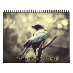 Fantastischer Krähen-Fotografie-Kalender Kalender